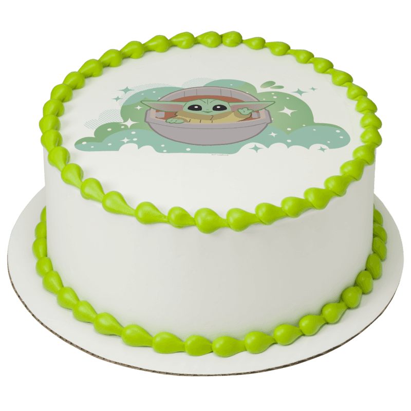 STAR WARS™ The Mandalorian Come to the Cute Side Cake