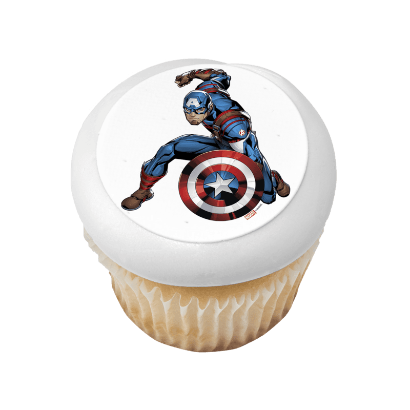 Marvel's Captain America Cupcake
