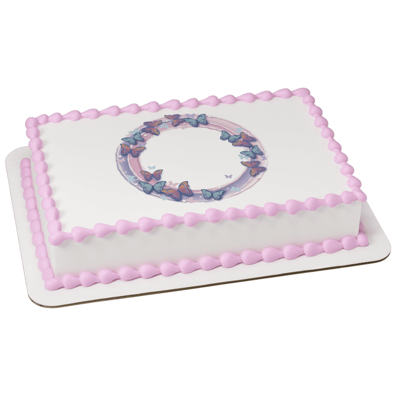 Fluttering Butterflies Cake
