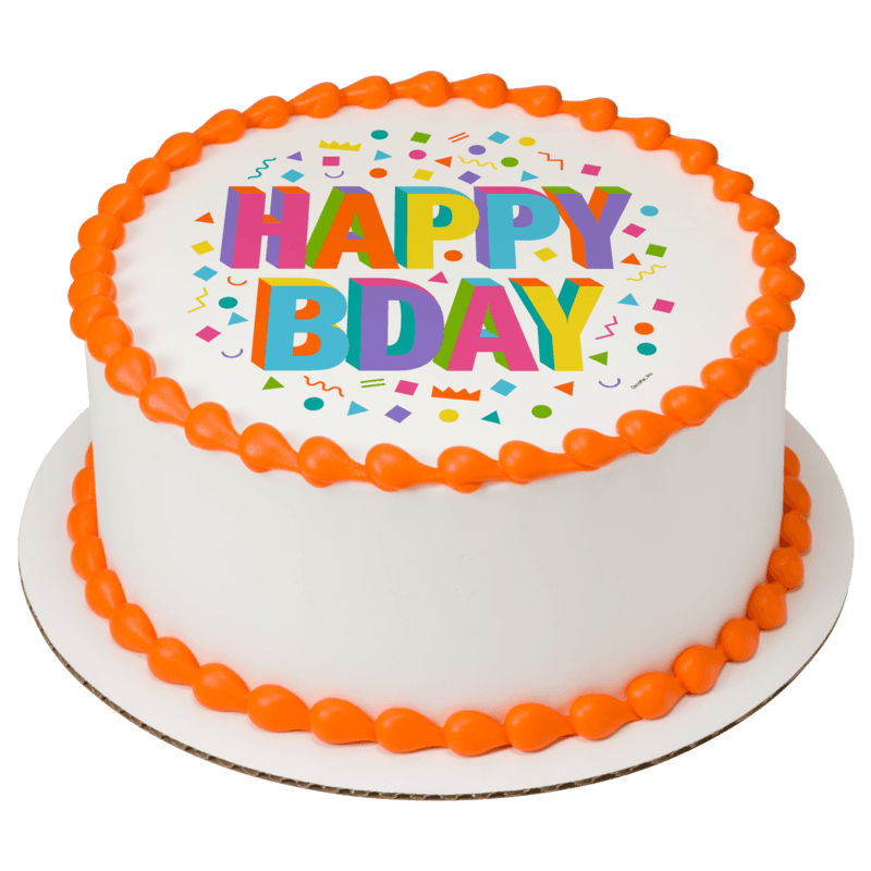 Happy Bday Cake