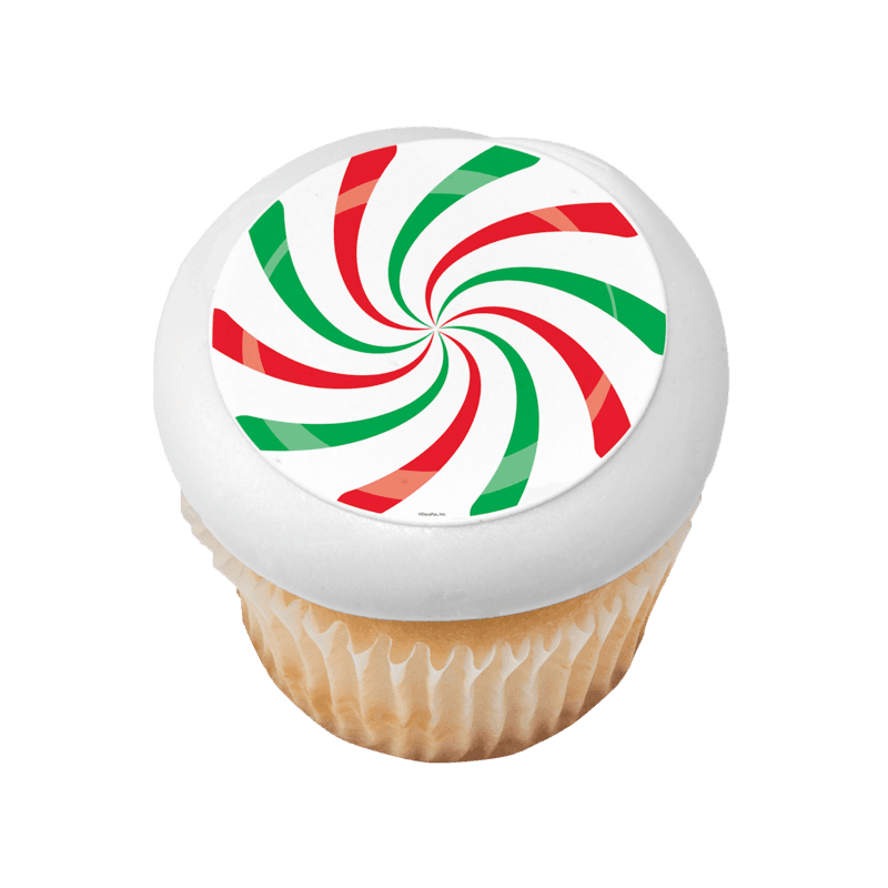 Peppermint Candy Cupcake