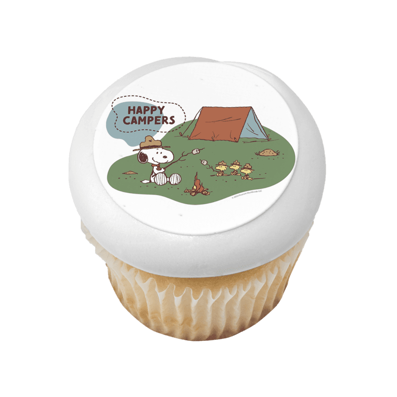 Peanuts® Snoopy® Happy Campers Cupcake