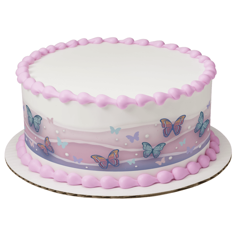 Fluttering Butterflies Cake