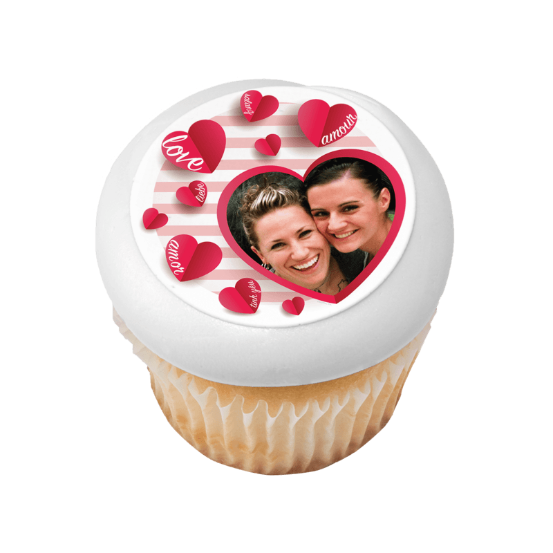 Love Languages Cupcake