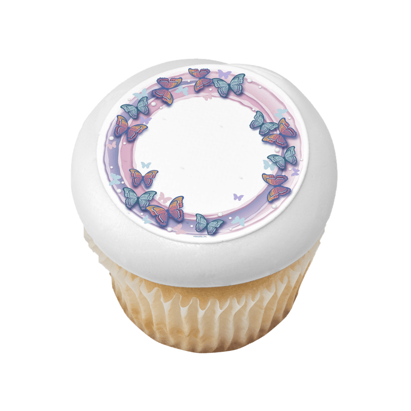 Fluttering Butterflies Cupcake