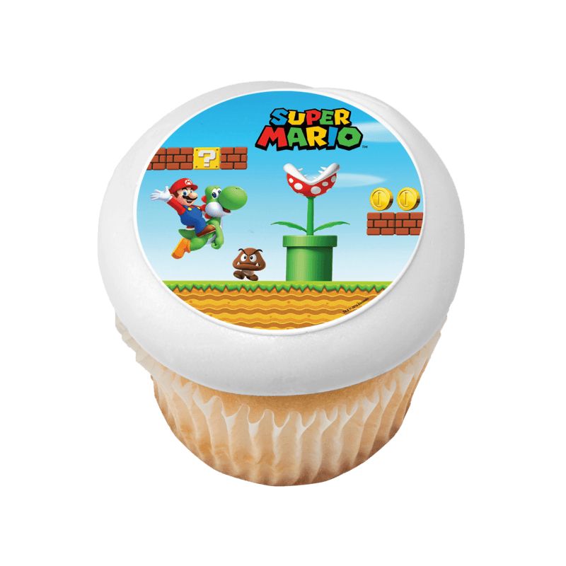 Super Mario™ Mushroom Kingdom Cupcake