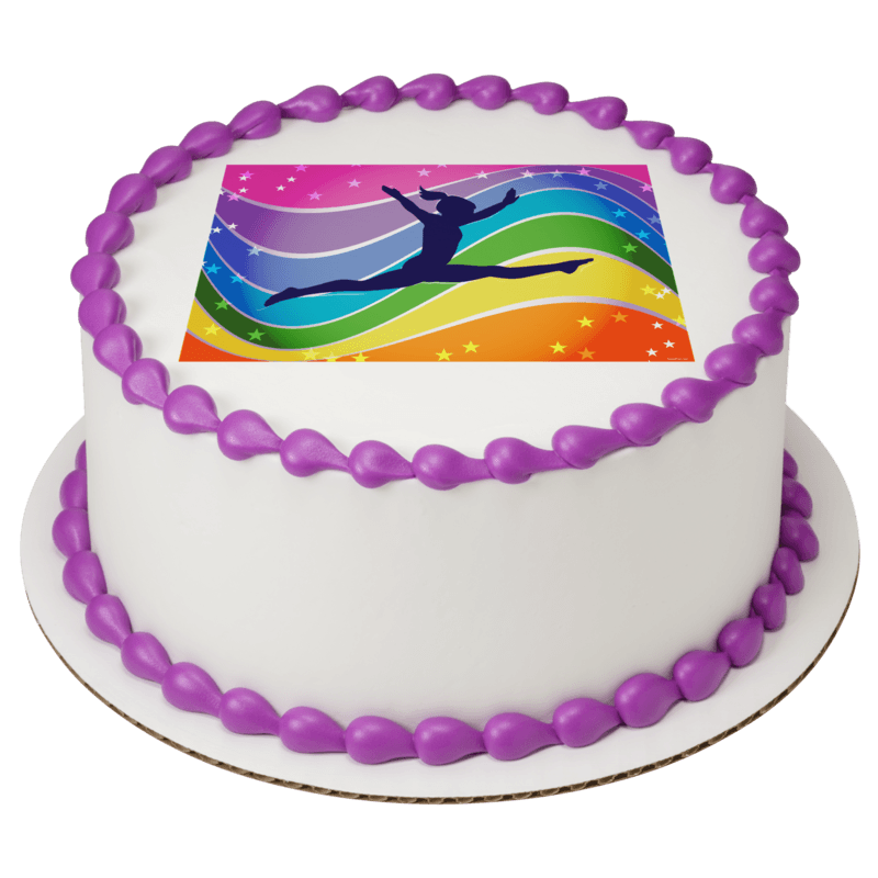 Gymnastics Cake