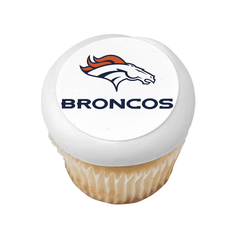 NFL Denver Broncos Cupcake