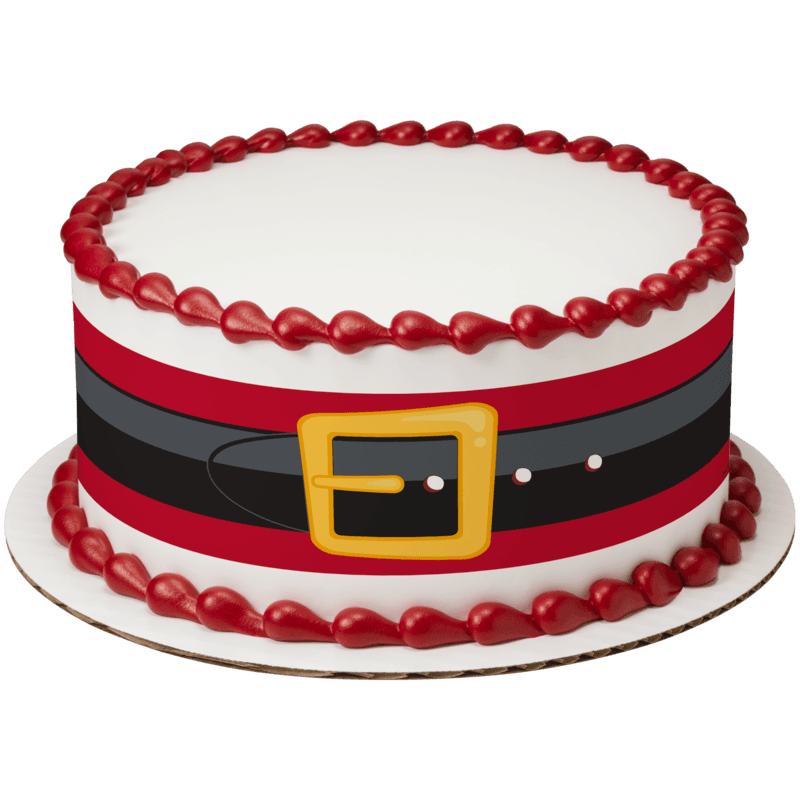 Santa's Belt Cake