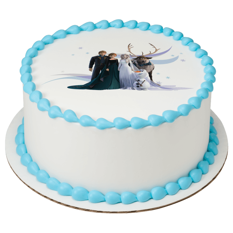 Disney Frozen II Enchanting Journey Cake