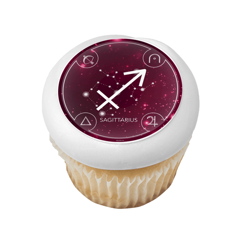 Zodiac Sagittarius  Cupcake
