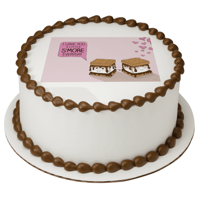 A Little S'more Every Day Cake