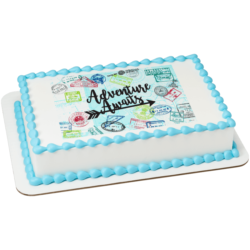 Adventure Awaits Cake