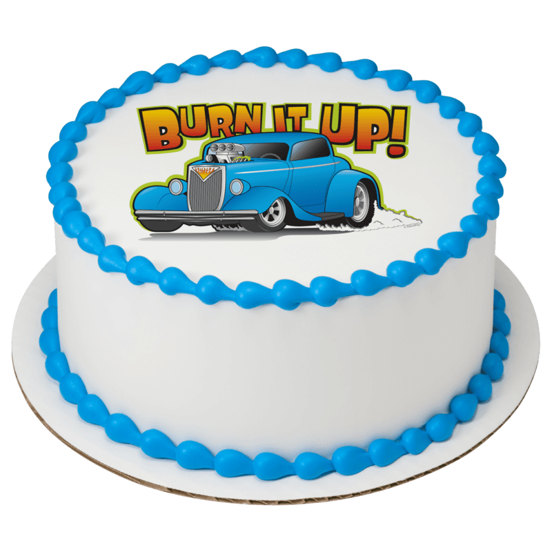 Hot Rod Car Cake