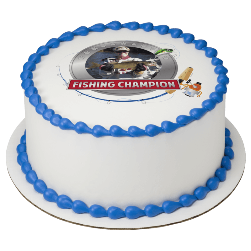 Fishing Champion Cake