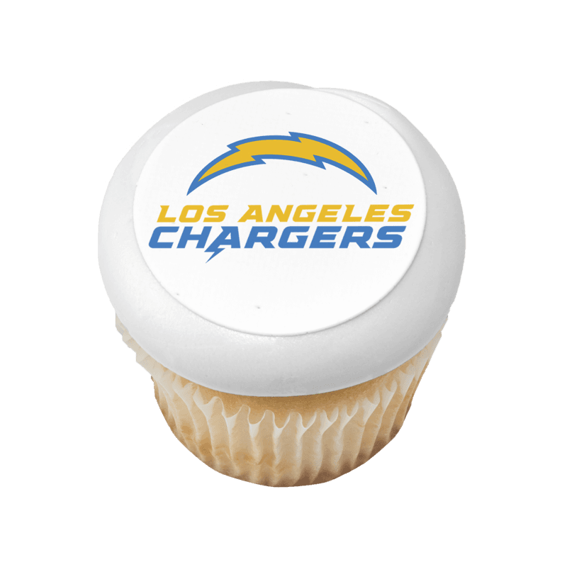 NFL Los Angeles Chargers Cupcake