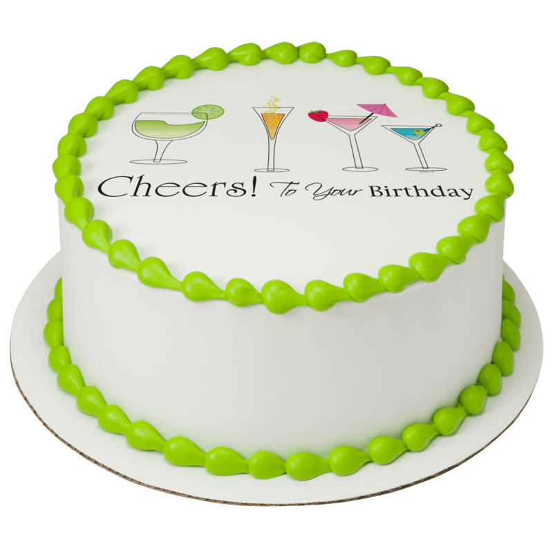 Birthday Cheers Cake