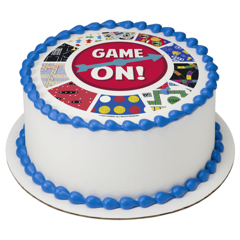 Hasbro Game Night Game On! Cake