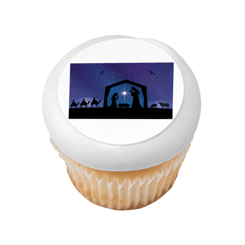 Nativity Cupcake