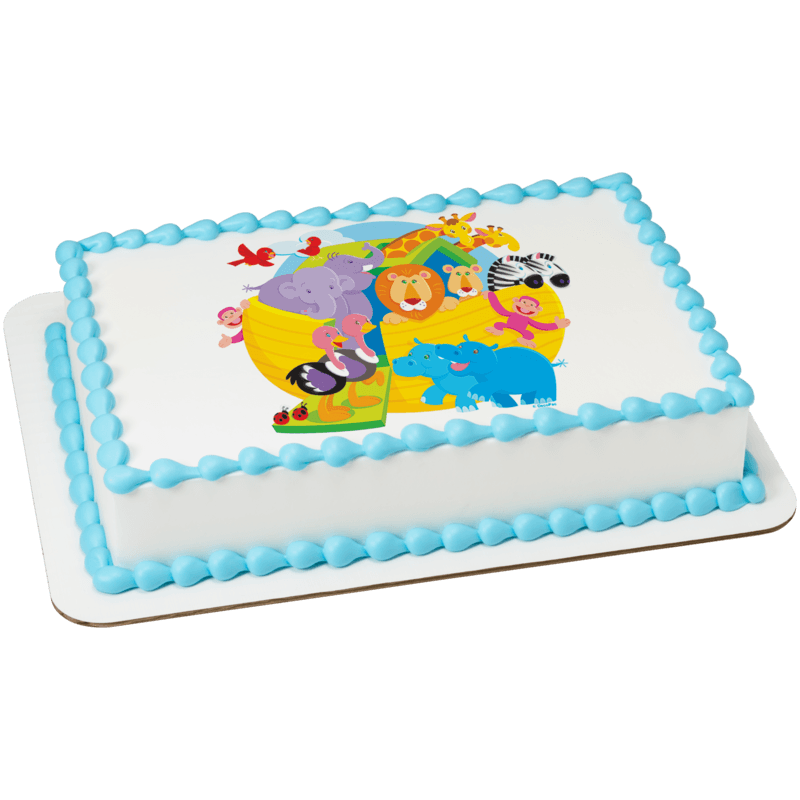 Baby Shower Noah's Ark Cake