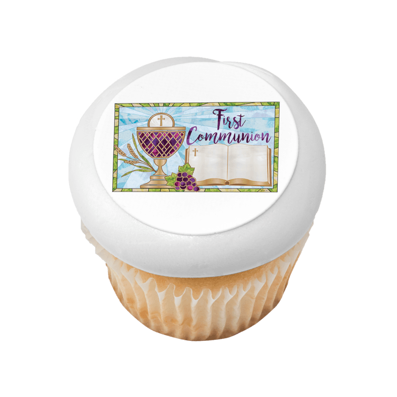 First Communion Cupcake