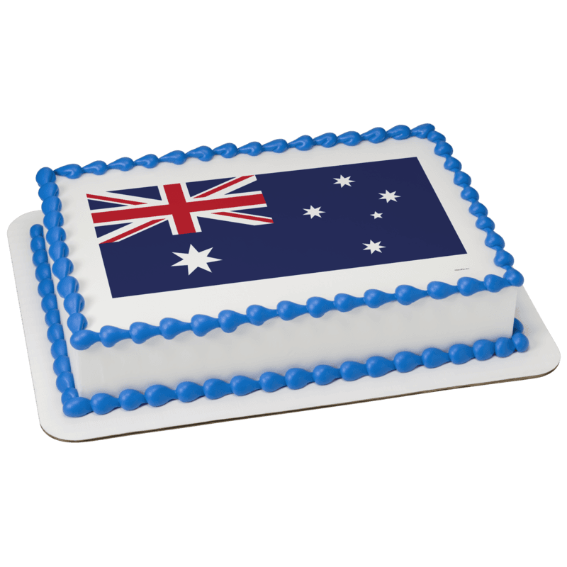 Australia Country Flag Cake