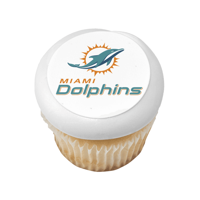 NFL Miami Dolphins Cupcake