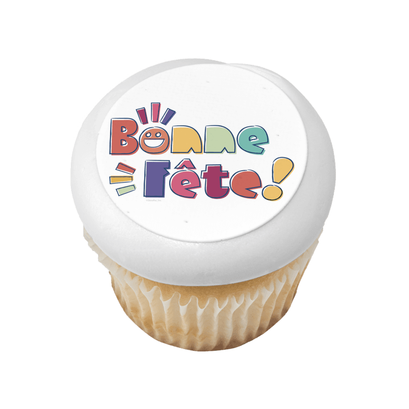 Bonne Fête! Cupcake