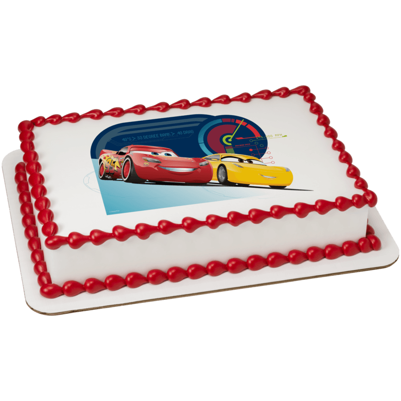 Disney and Pixar's Cars 3 Race Ready Cake