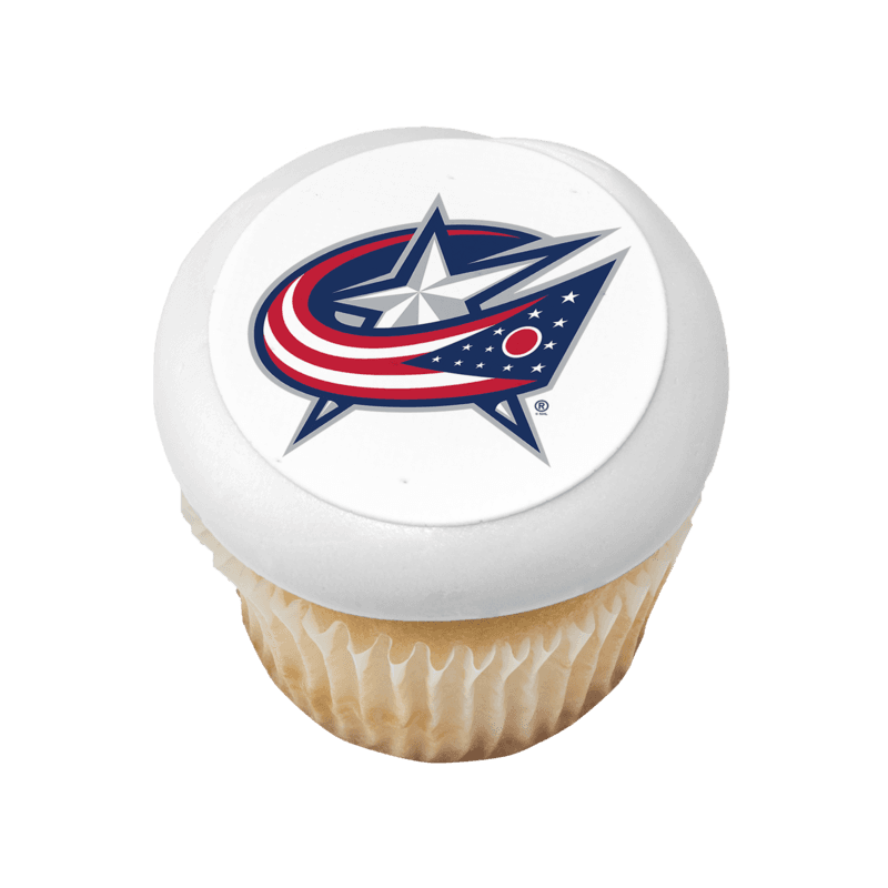 NHL® Columbus Blue Jackets® Cupcake