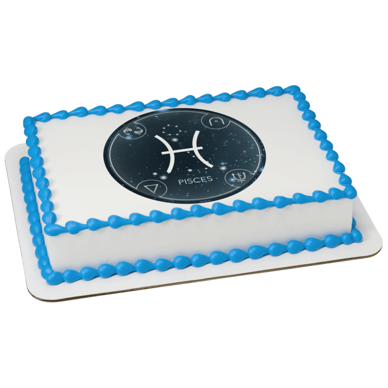 Zodiac Pisces Cake