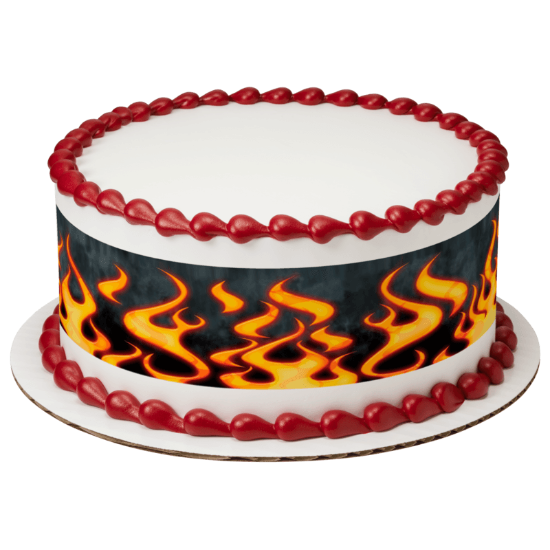 Flames Cake