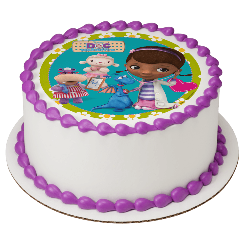Disney's Doc McStuffins Doc and Friends Cake