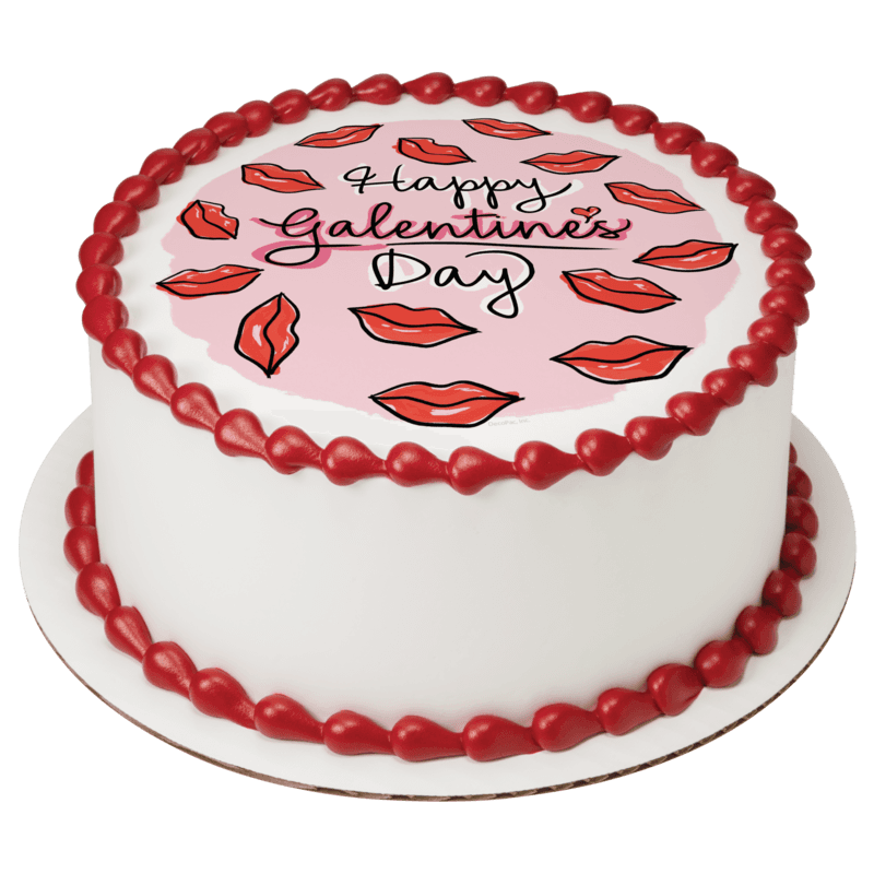 Happy Galentine's Day Cake