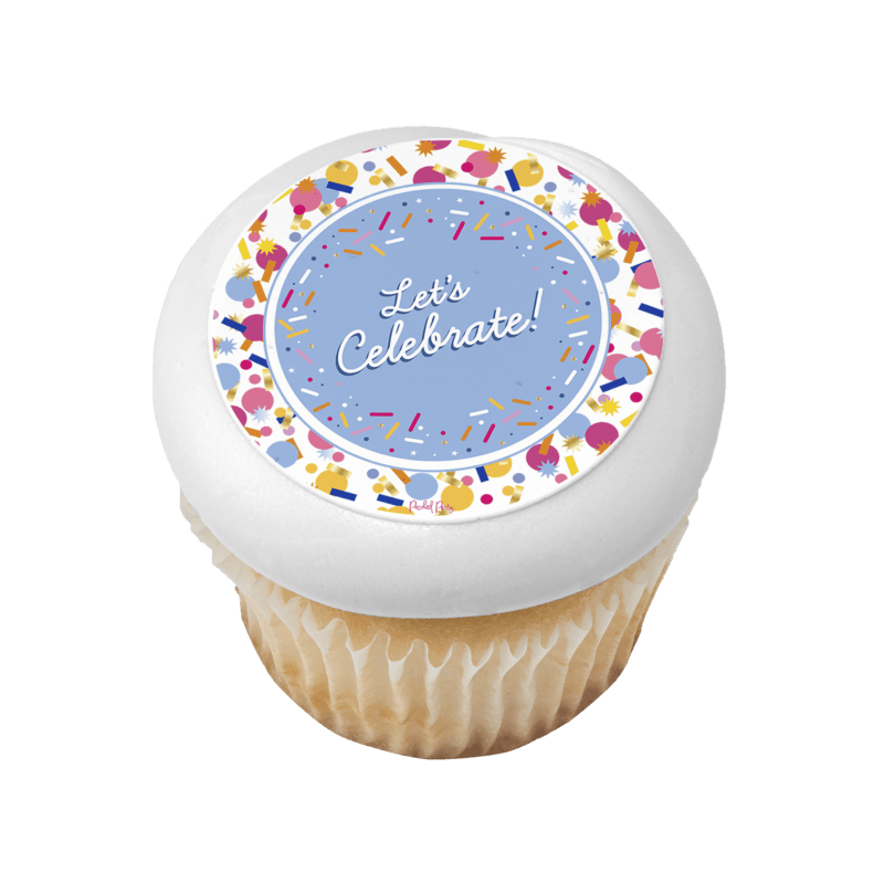Packed Party Let's Celebrate Cupcake