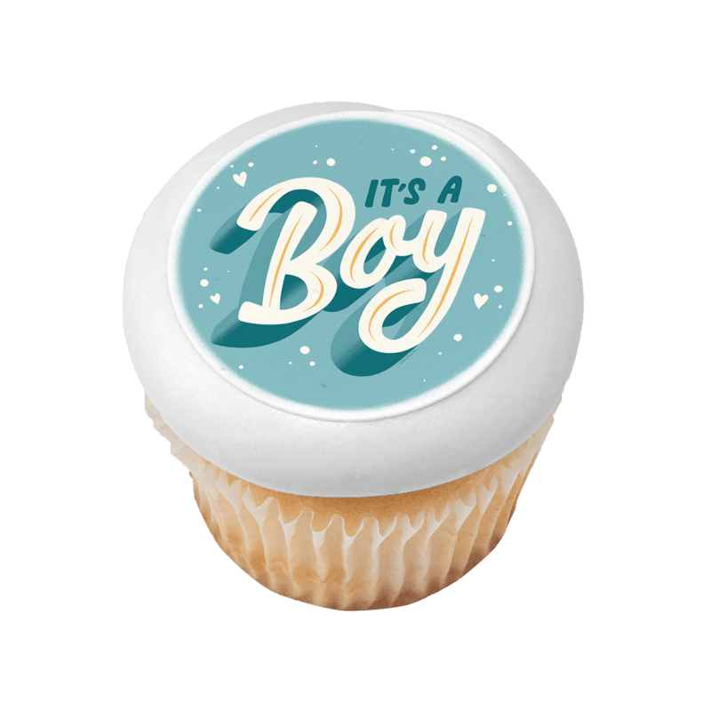It’s a Boy Cupcake