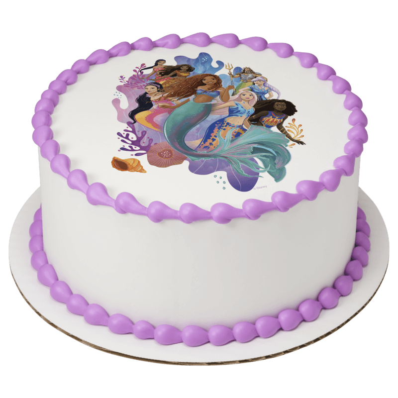 Disney's The Little Mermaid Sisters of the Sea Cake
