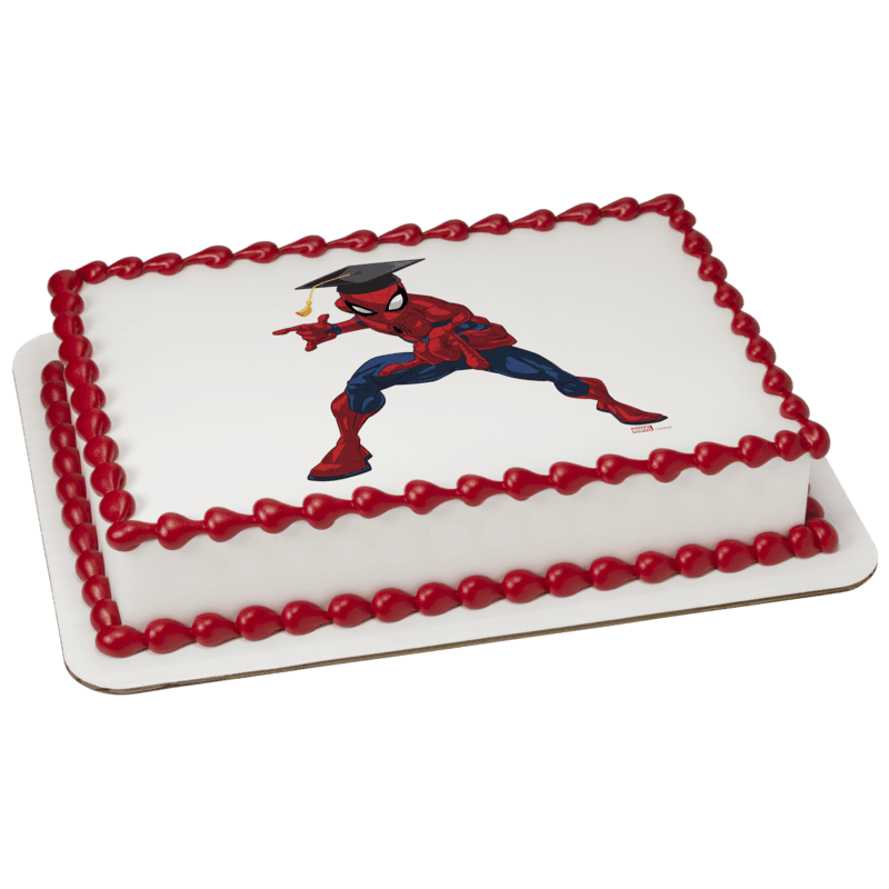 Marvel's Spider-Man™ Graduation Cake