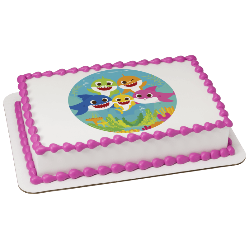 Baby Shark Ruling the Sea Cake