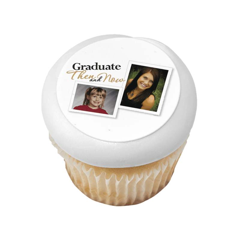 Then and Now Cupcake