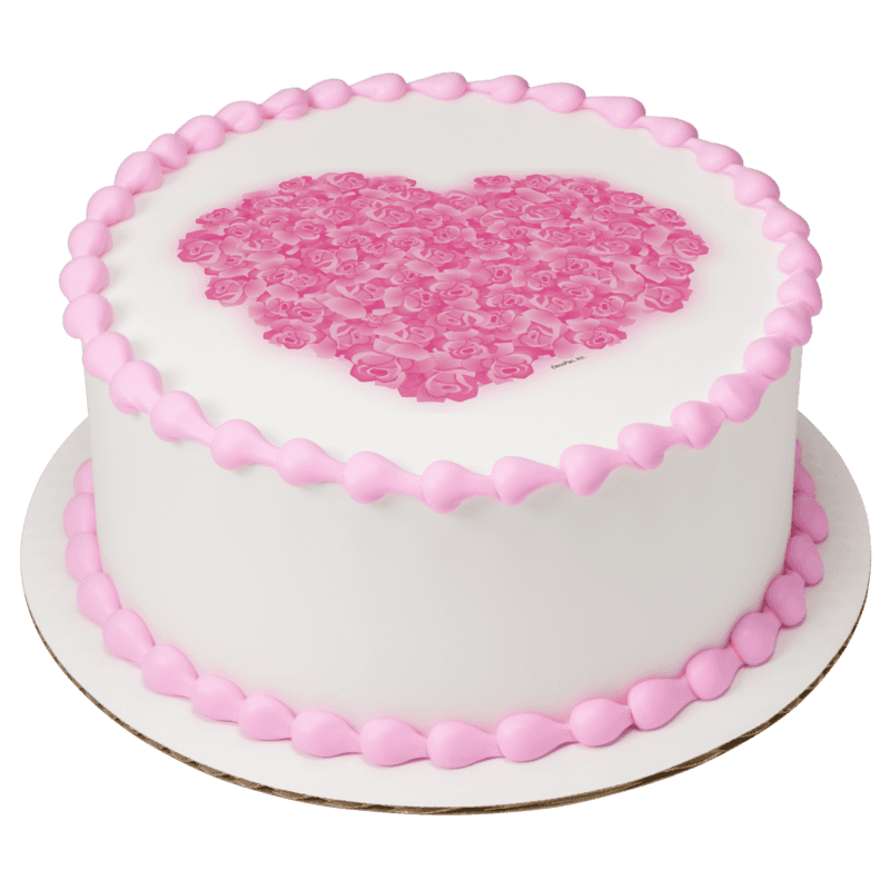 Romantic Roses Cake