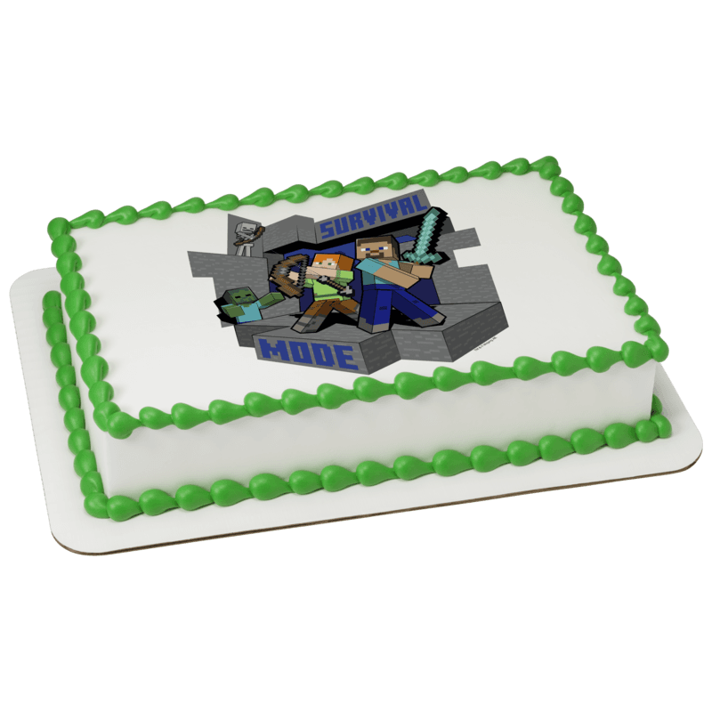 MINECRAFT Survival Mode Cake