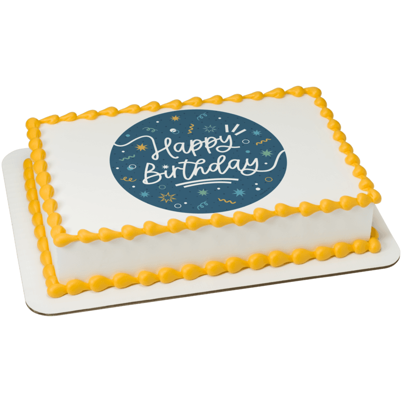 Happy Birthday Bash Cake