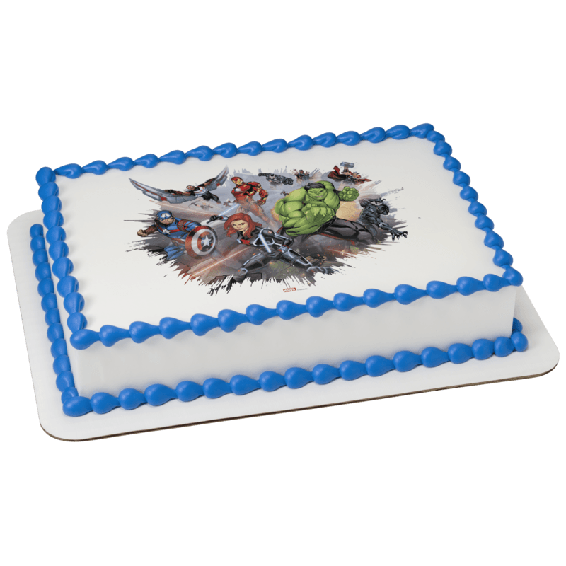 MARVEL Avengers I Am An Avenger Cake