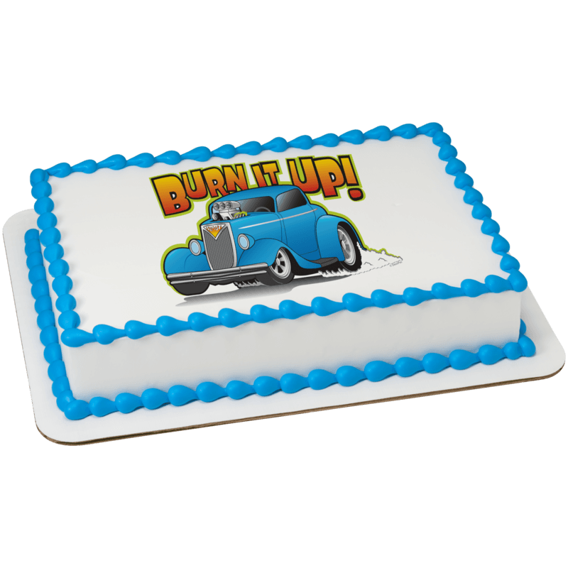 Hot Rod Car Cake