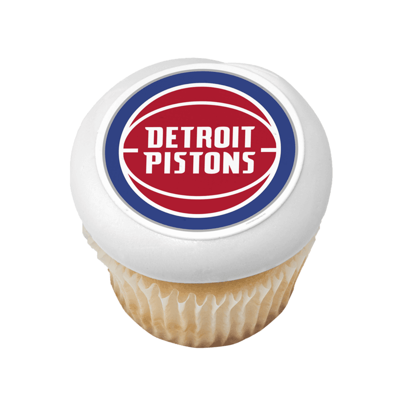 NBA Detroit Pistons Cupcake