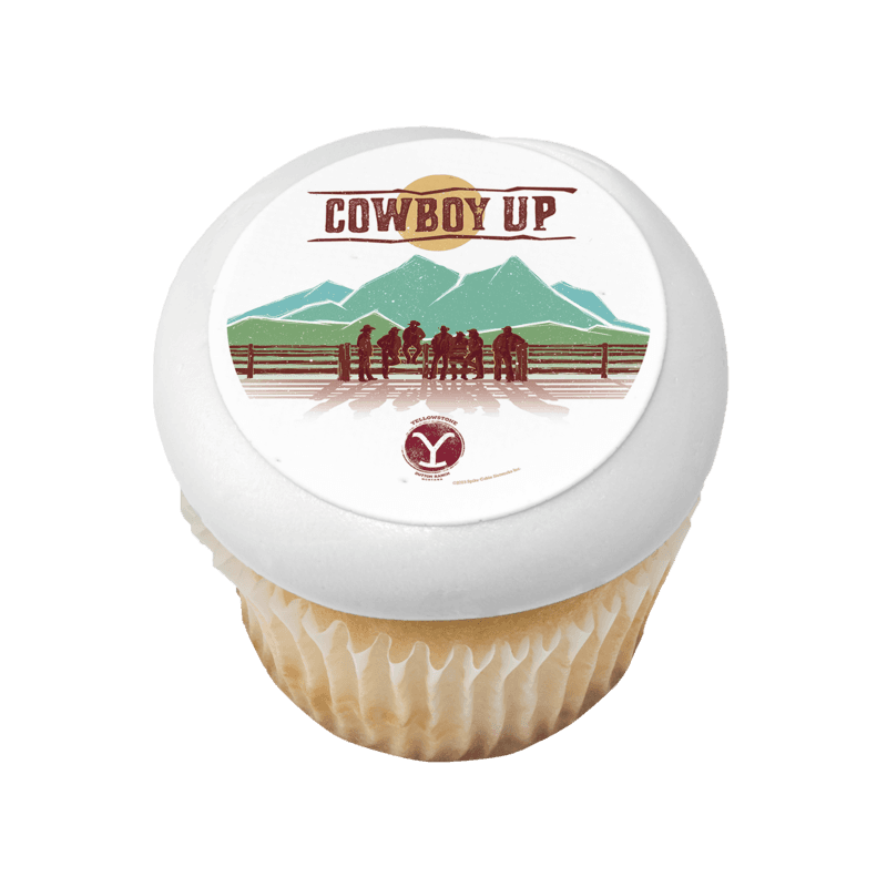Yellowstone Cowboy Up Cupcake