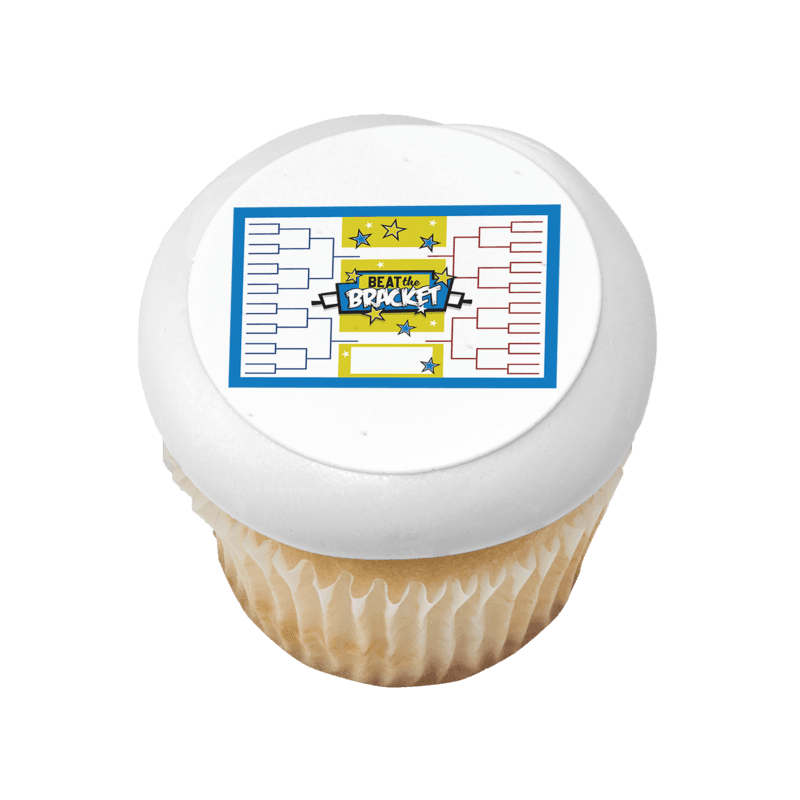 Beat The Bracket Cupcake