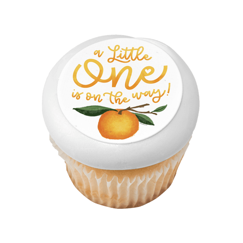 Little One on the Way Cupcake