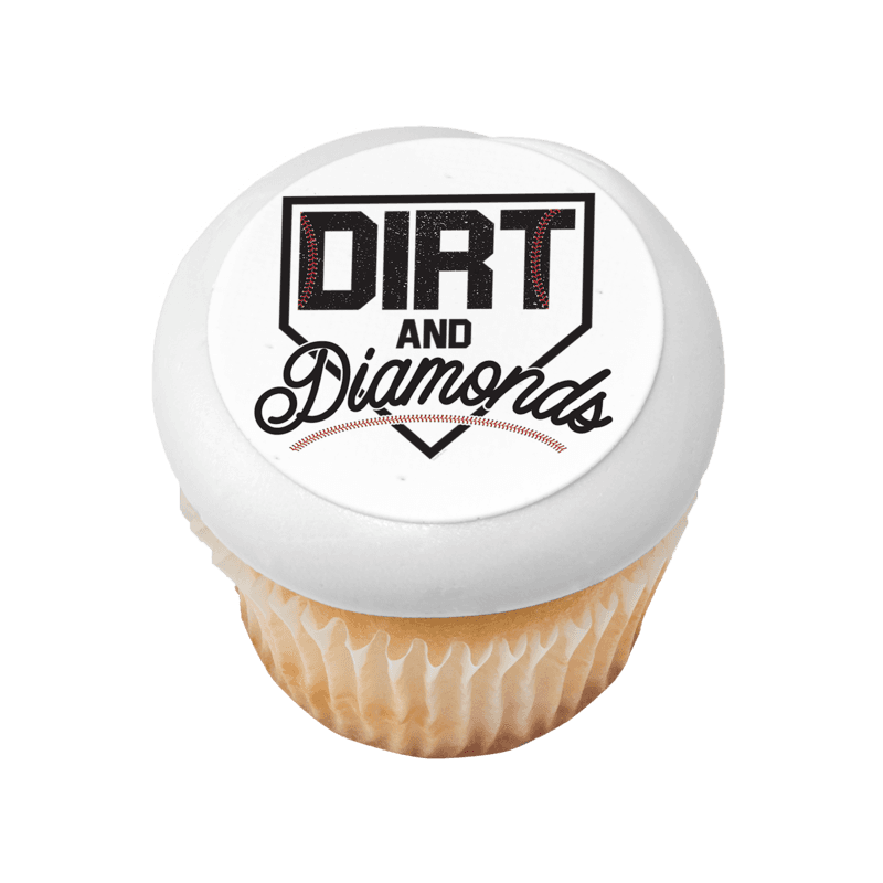 Dirt And Diamonds Cupcake